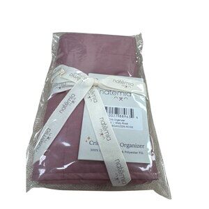 Natemia Crib Pocket Organizer Misty Rose 19x8 Inches SKU 7189
